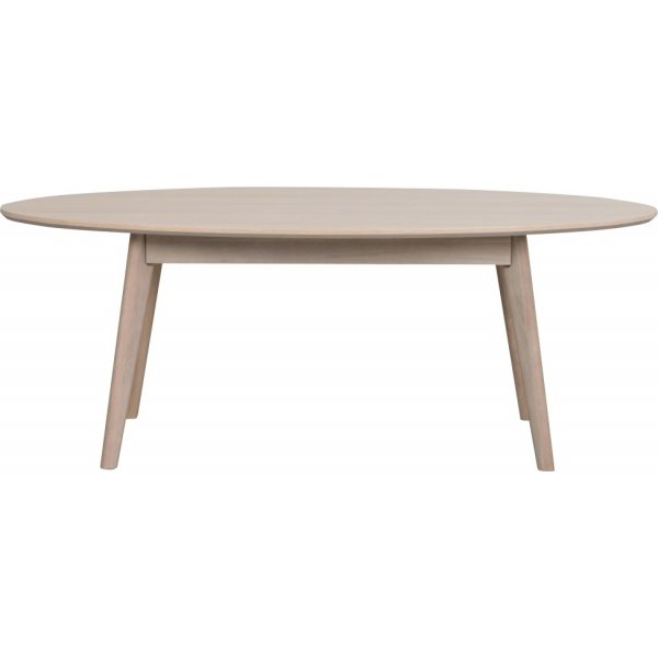 Katie salontafel 130 x 65 cm - White wash eiken
