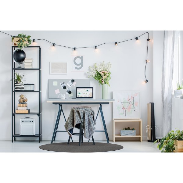 Porto flatvävd matta Grå Porto flatvävd matta Grå