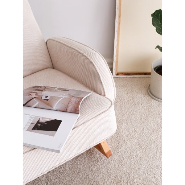 Fauteuil Yoko - Blanc