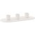 Bougeoir Dia 24 x 10,5 x 4 cm - Blanc