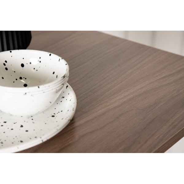 Table de bar Tempe 60 x 60 cm - Noyer