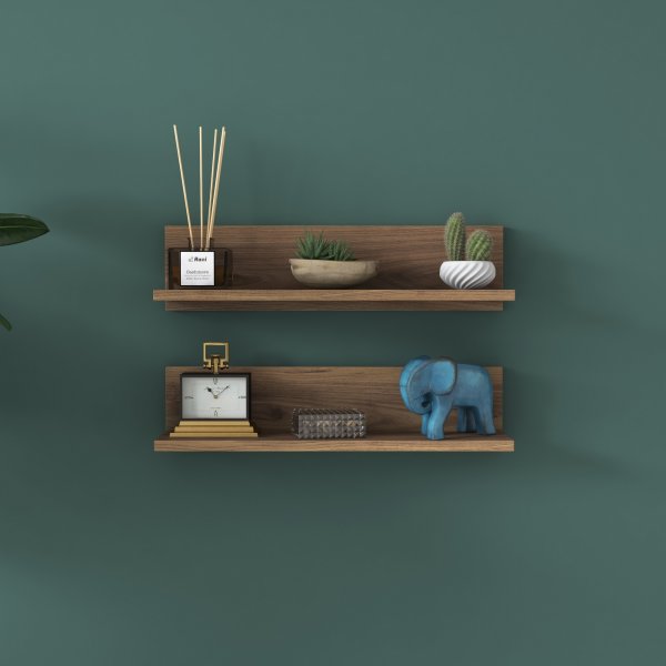 Ebba wandplank in walnoot Ebba wandplank in walnoot