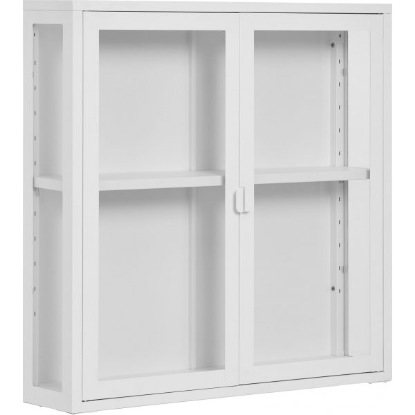 Brisbane wandkast 80x18x80 cm - Wit Brisbane wandkast 80x18x80 cm - Wit