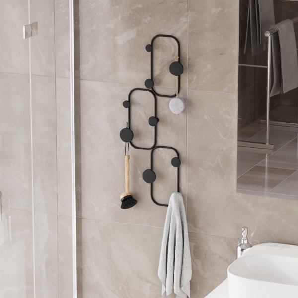 Lizzard klädhängare - Svart Lizzard klädhängare - Svart