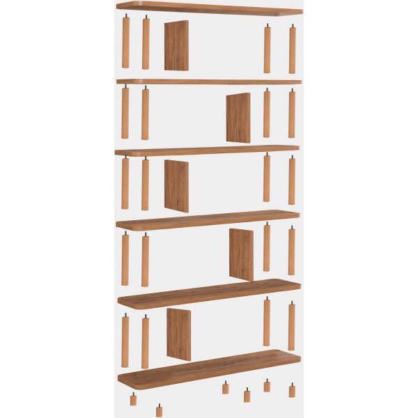 Meta bokhylla - Furu Meta bokhylla - Furu