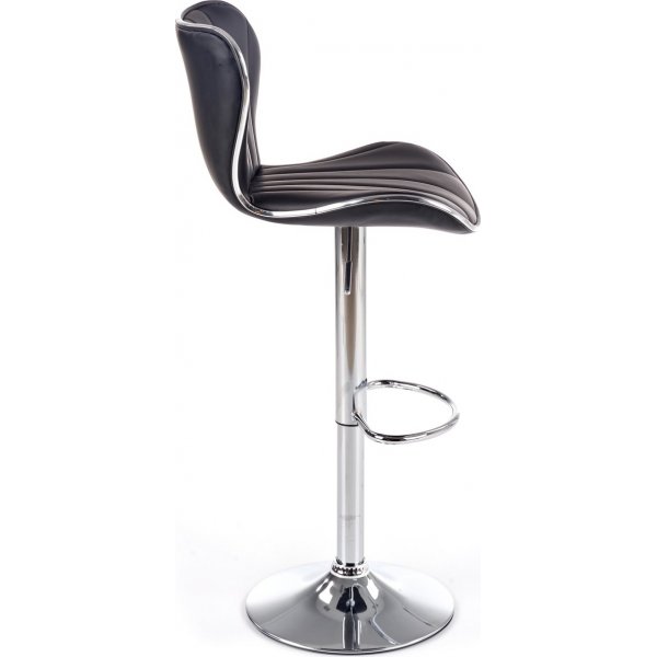 Barstol i svart PU gaslift + Fläckborttagare för möbler Barstol i svart PU gaslift + Fläckborttagare för möbler