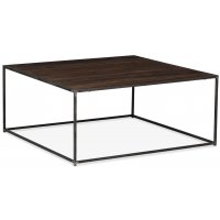 Cortina soffbord 90x90 cm - Återvunnet trä / Metall Cortina soffbord 90x90 cm - Återvunnet trä / Metall