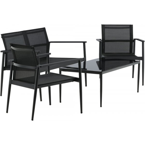 Groupe de canapés Break - Noir Groupe de canapés Break - Noir