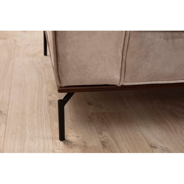 Siesta Capitone 3-sits soffa - Cream Siesta Capitone 3-sits soffa - Cream