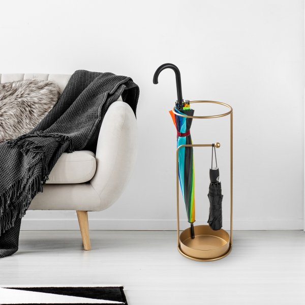 Semsi paraplyställ 3 - Guld Semsi paraplyställ 3 - Guld