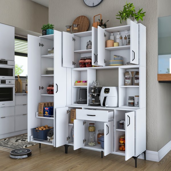 Armoire Jericho 146 - Blanc Armoire Jericho 146 - Blanc