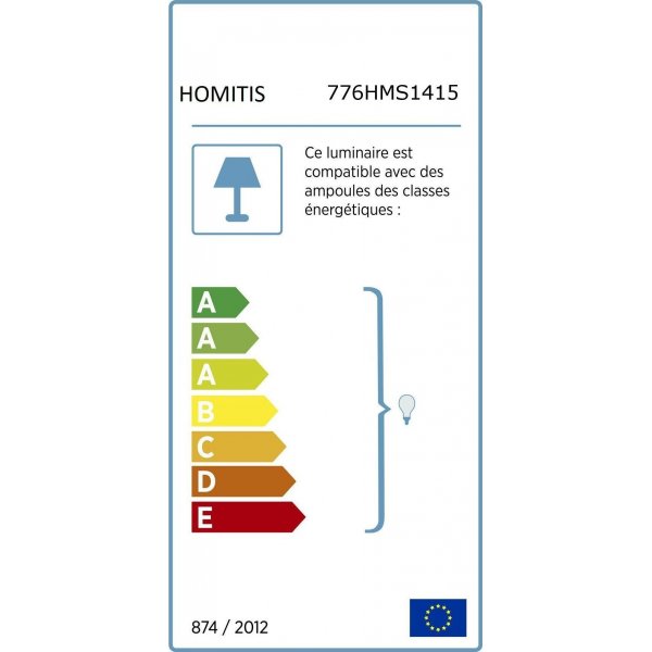 Tower golvlampa - Ljus mocka/gul