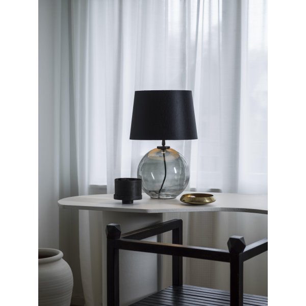Pied de lampe Jonna - Gris - 28 cm Pied de lampe Jonna - Gris - 28 cm