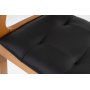 Mira fauteuil - Eiken/zwart