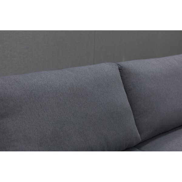Canap canap en U 309 cm tissu gris fonc - Solna + Nettoyage textile pour meubles