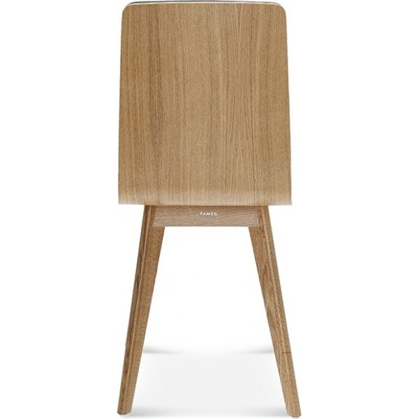 Chaise de salle  manger Cleo avec faade rembourre - Couleur du cadre et du revtement en option