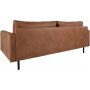 Malaga 2,5-sits soffa - Mrkbrun
