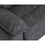 Reclinersoffa XL i grtt - 197 cm