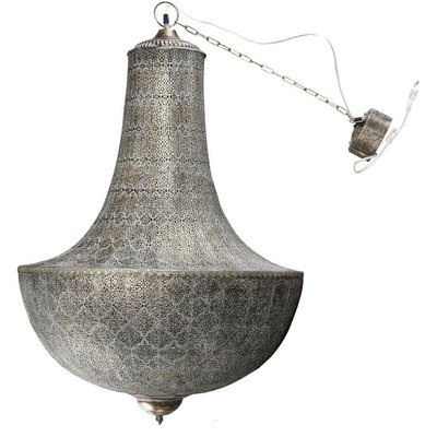 Taklampa Stace 96x64 cm - Old antique