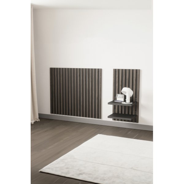 Panneau mural Toulon - Noir/moca Panneau mural Toulon - Noir/moca