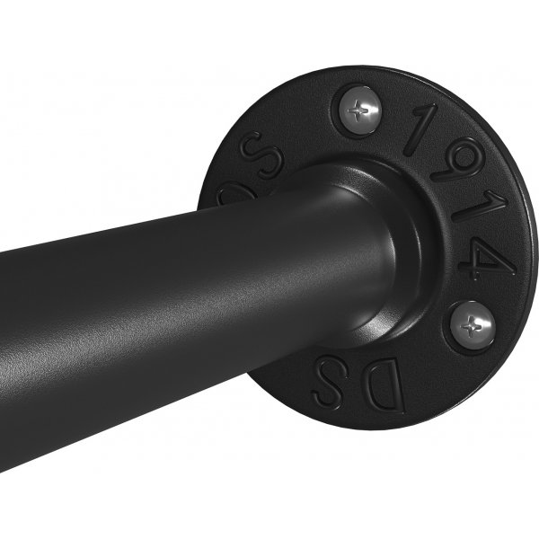 Tringle à vêtements Adjudant, lot de 2 - Noir Tringle à vêtements Adjudant, lot de 2 - Noir