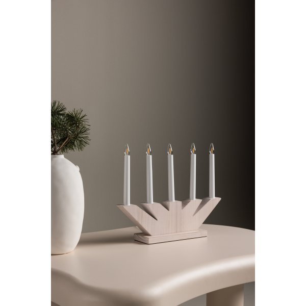 Lampe de table Verbier - Blanchi  la chaux