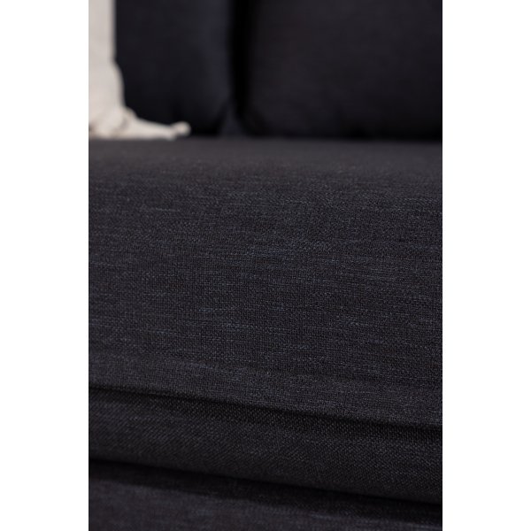 Nova 3-sits soffa - Svart Nova 3-sits soffa - Svart