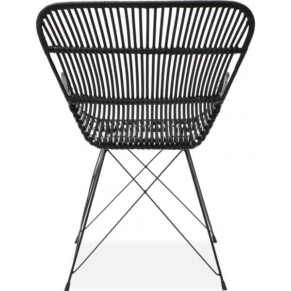 Chaise de salle à manger Kelley - Noir Chaise de salle à manger Kelley - Noir