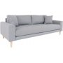Lido 3-sits soffa - Ljusgr