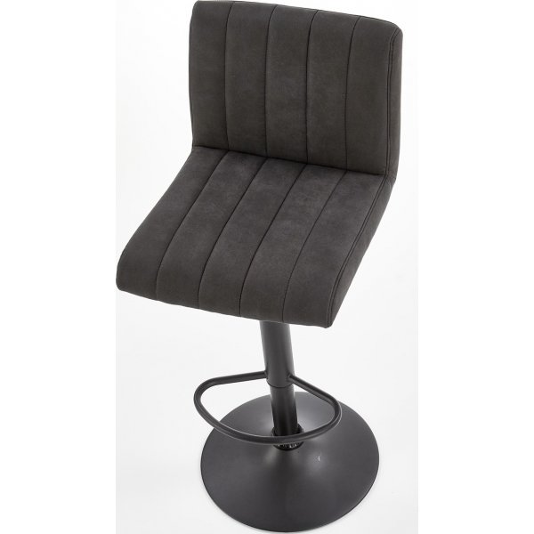 Elfrieda barstol i mörkgrå PU Elfrieda barstol i mörkgrå PU