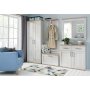 Cubic sideboard - Vit lrk/ek