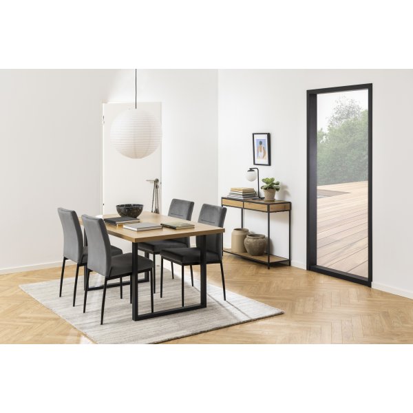 Chaise de salle  manger Demi - Gris