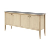 Sideboard Mayflower - Svart/vitpigmenterat Sideboard Mayflower - Svart/vitpigmenterat