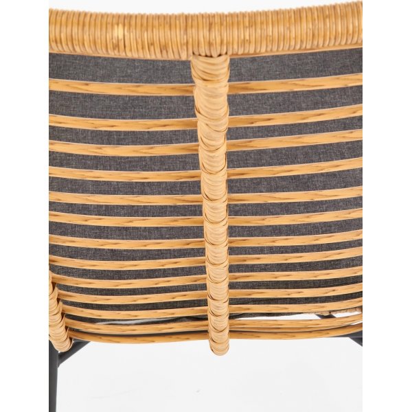 Minos fauteuil - Rotan + Vlekverwijderaar voor meubels