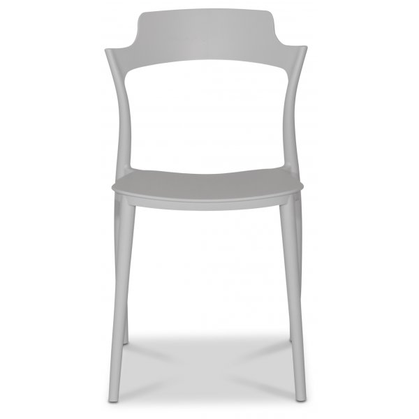 Abbe stapelbar matstol i plast - Gr