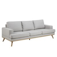 Ventura soffa 3 sits - Ljusgrå Ventura soffa 3 sits - Ljusgrå
