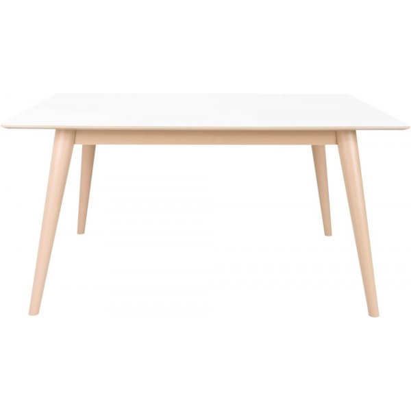 Copenhagen Matbord - Vit/natur - 150/230x95 Copenhagen Matbord - Vit/natur - 150/230x95