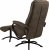 Hayes Fauteuil met voetenbank - Grijs