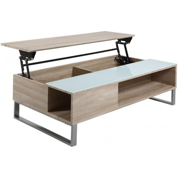 Azalea soffbord 110 x 60 cm - Ljus Ek Azalea soffbord 110 x 60 cm - Ljus Ek