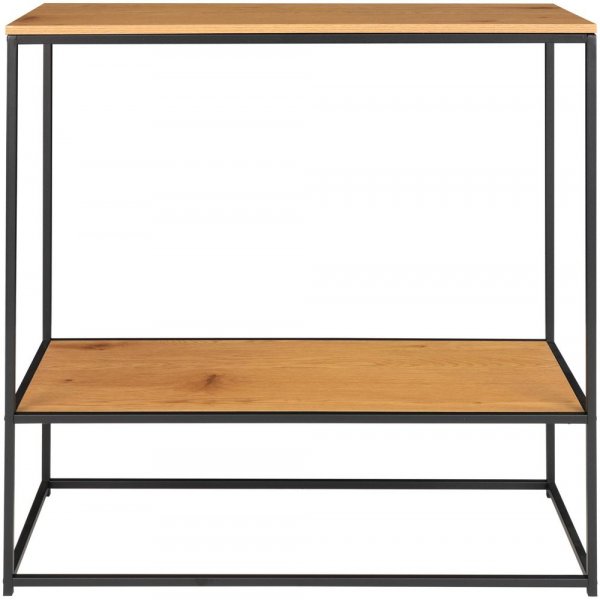 Vita Konsolbord 36 x 80 cm - Svart/ek imitation Vita Konsolbord 36 x 80 cm - Svart/ek imitation