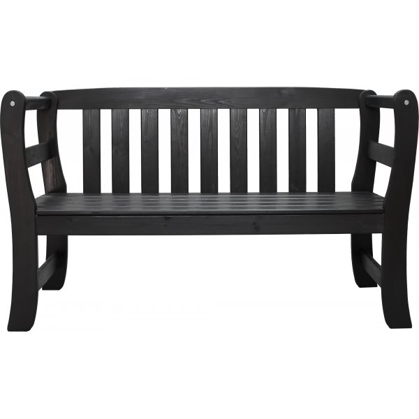 Rosenborg trädgårdsbänk - Svart Rosenborg trädgårdsbänk - Svart