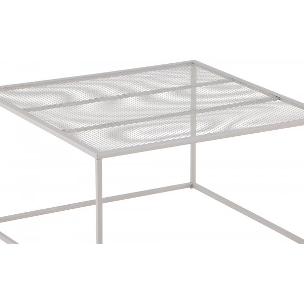 Table basse Netz 80 x 80 cm - Beige Table basse Netz 80 x 80 cm - Beige