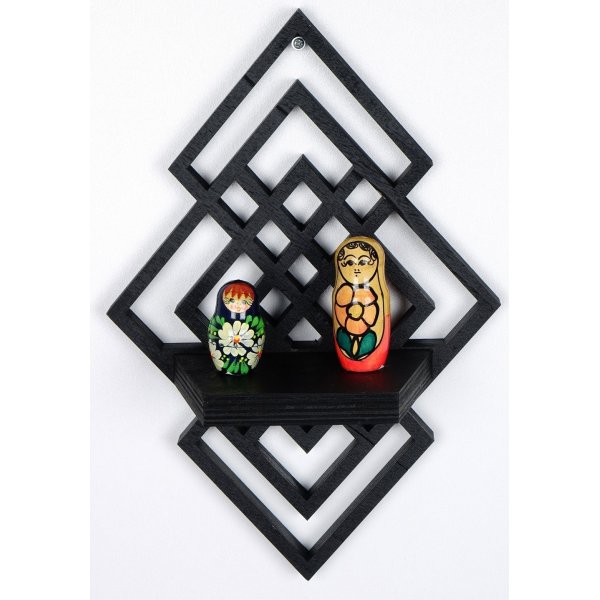 Merchant vgghylla 1 Svart