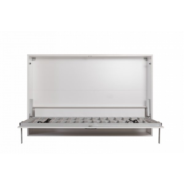 Sngskp 120200 cm horisonellt - Vit - Compact living