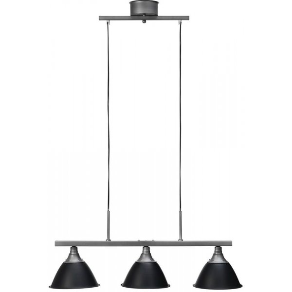 Arn taklampa - Svart/tenn