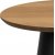 Table basse Soli 45 cm - Chne/noir