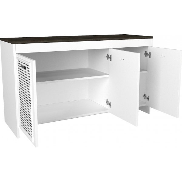 Done skänk - Vit/mörkbrun Done skänk - Vit/mörkbrun