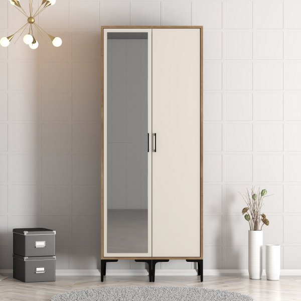 Armoire Kumsal 3 Noyer/crme