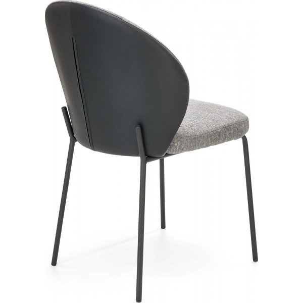 Chaise de salle à manger Cadeira 471 - Gris/noir Chaise de salle à manger Cadeira 471 - Gris/noir