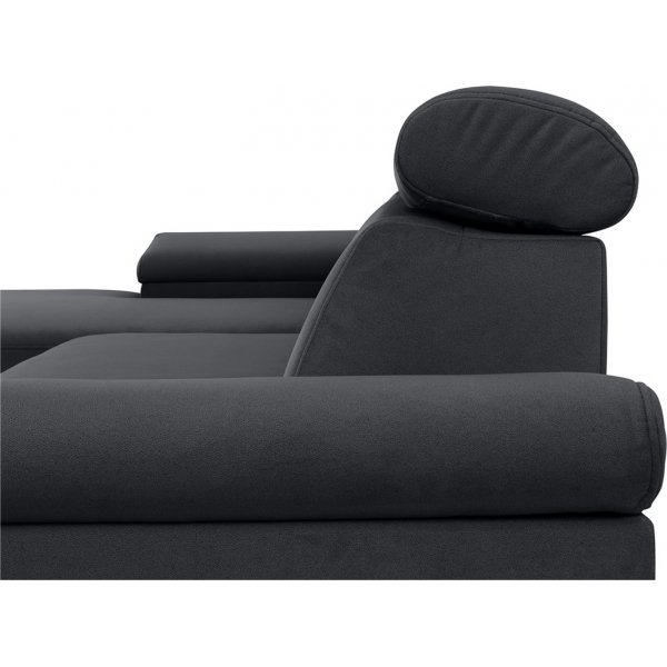 Santi slaapbank links - Grijs